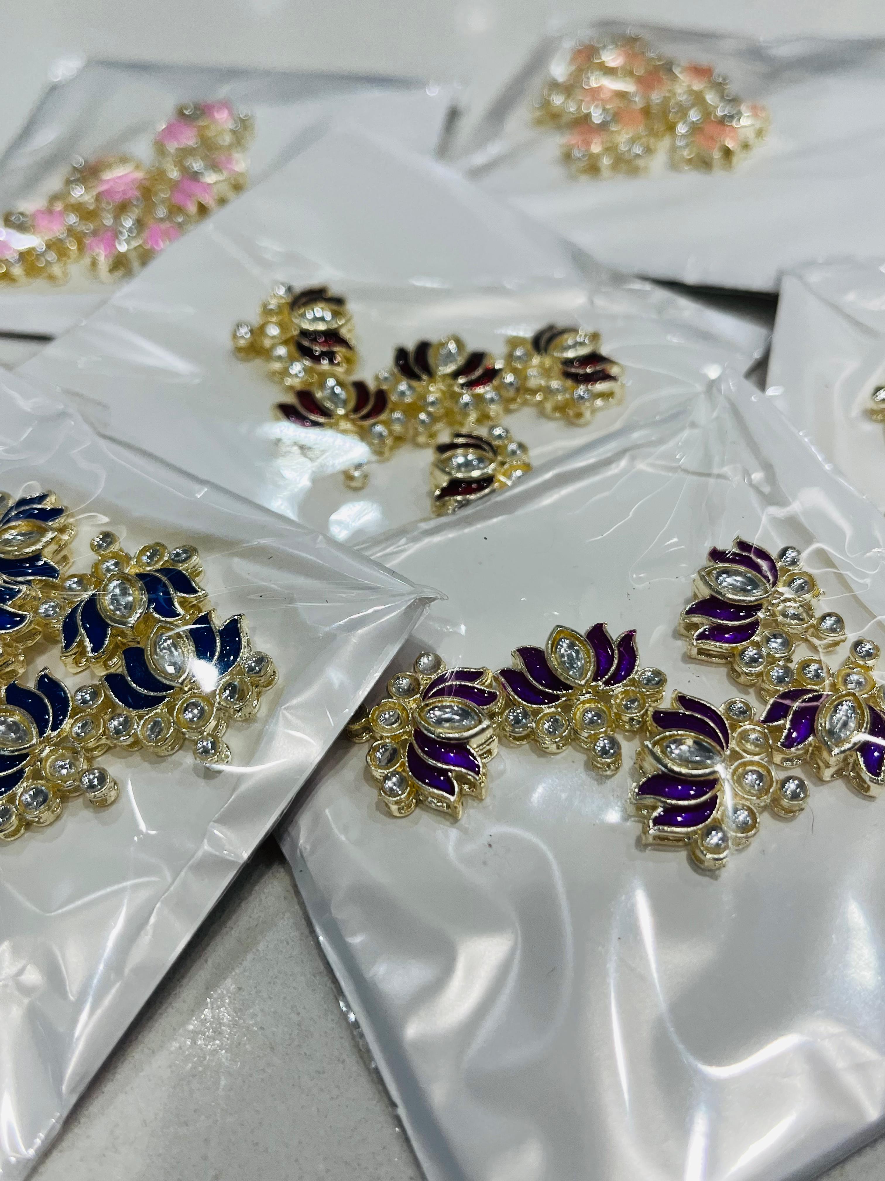 K.R KASAT - Purple Colour Material